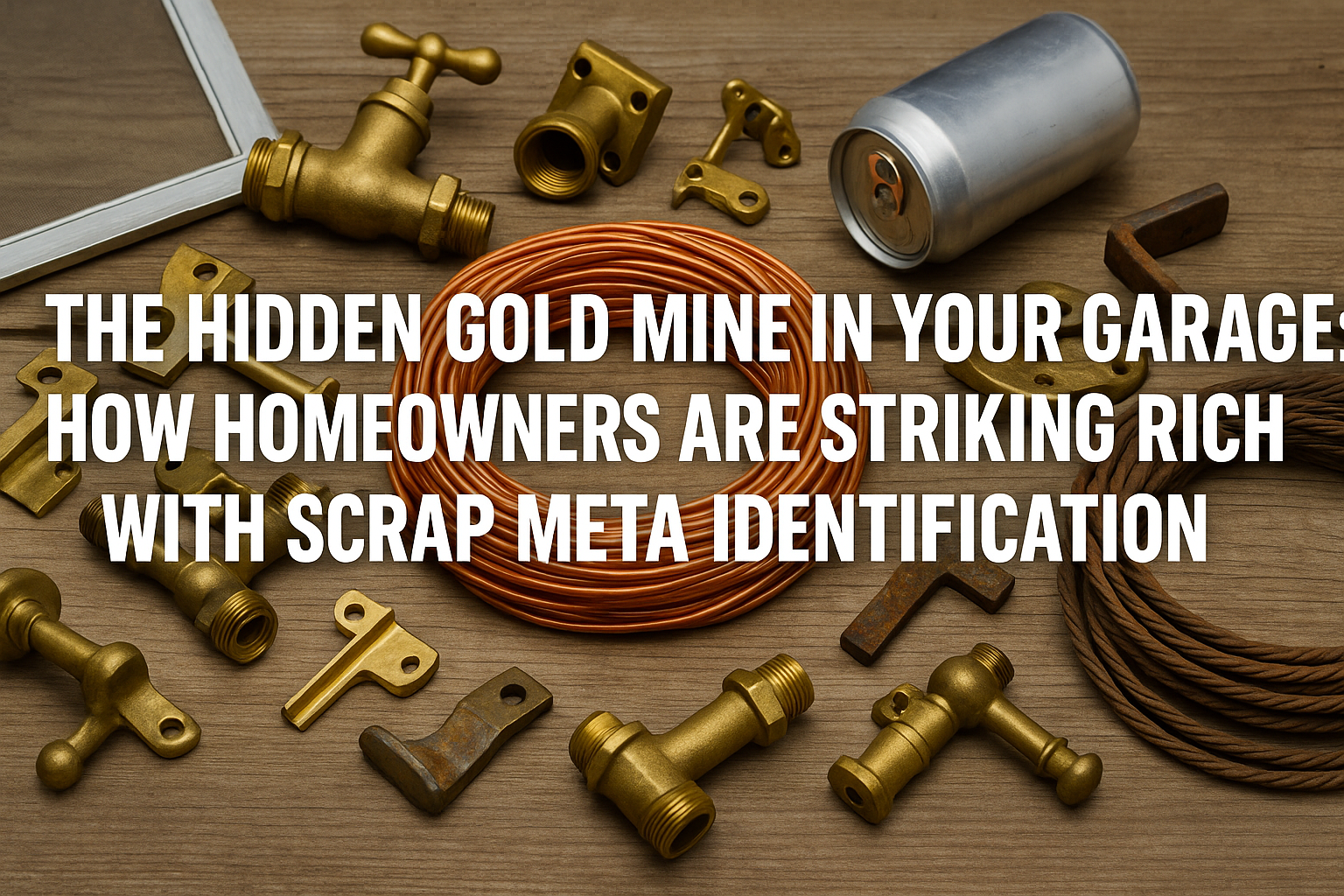 The Hidden Gold Mine in Your Garage: How Homeowners Are Striking Rich with Scrap Metal Identification
