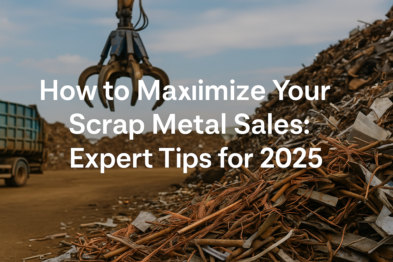 How to Maximize Your Scrap Metal Sales: Expert Tips for 2025